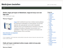Tablet Screenshot of medicijnenbestellen.net